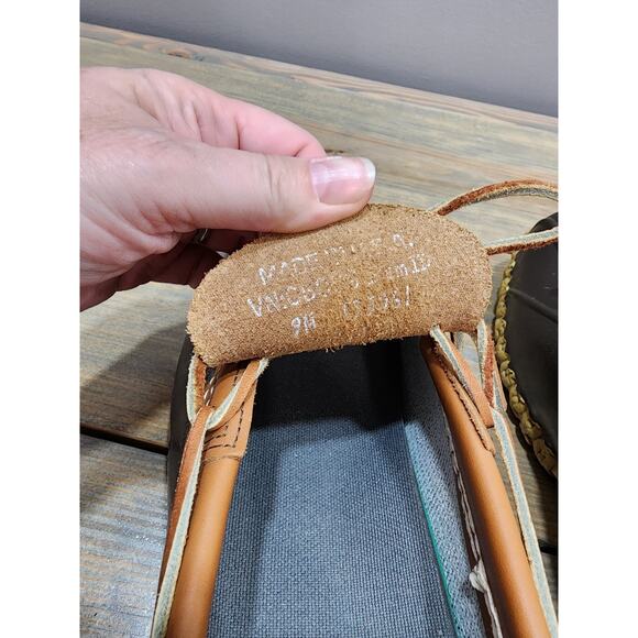 L.L. Bean Women's Maine Hunting Ankle Low Duck Boots Shoes Brown Size 9 - Picture 8 of 10